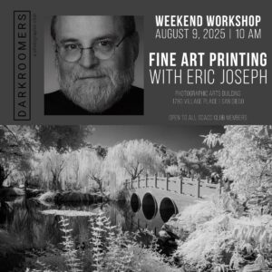 Darkroomers Weekend Workshop: Fine Art Printing @ Photographic Arts Building | San Diego | California | United States
