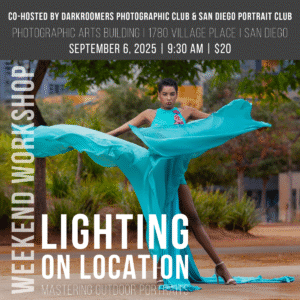 Darkroomers Weekend Workshop: Lighting on Location @ Photographic Arts Building | San Diego | California | United States